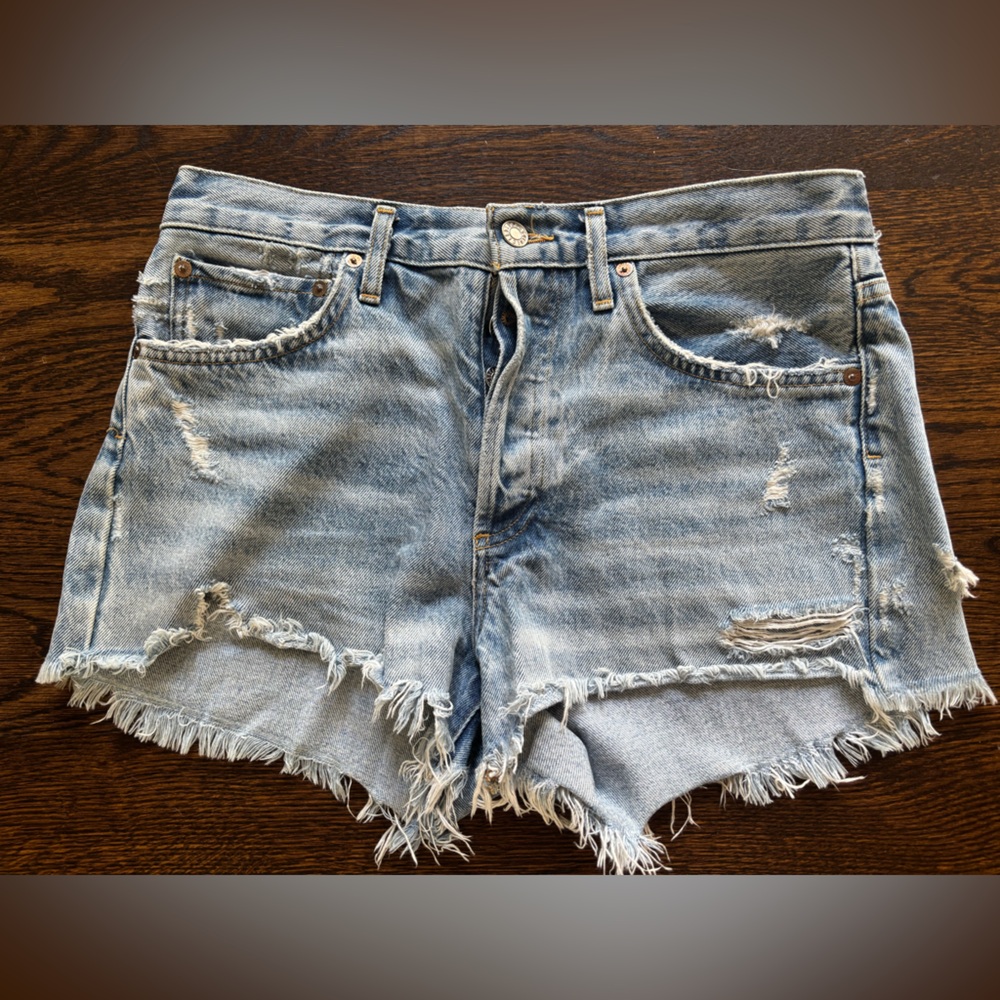 Agolde Parker cutoff shorts
